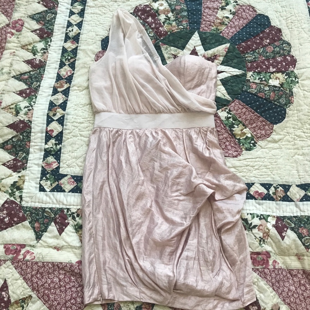 LaRok Luxe pink cocktail dress